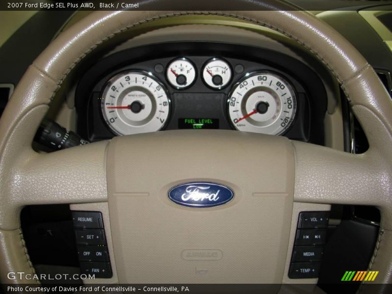 Black / Camel 2007 Ford Edge SEL Plus AWD