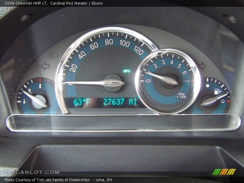 Cardinal Red Metallic / Ebony 2009 Chevrolet HHR LT