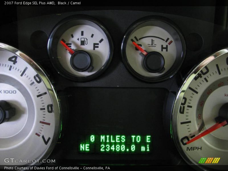 Black / Camel 2007 Ford Edge SEL Plus AWD