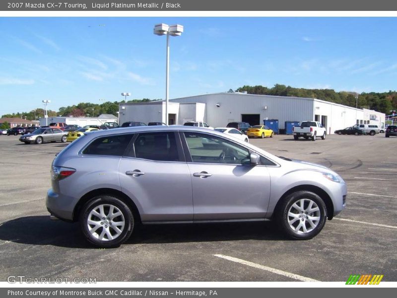 Liquid Platinum Metallic / Black 2007 Mazda CX-7 Touring