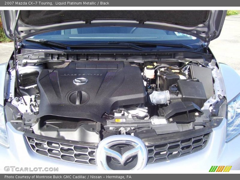 Liquid Platinum Metallic / Black 2007 Mazda CX-7 Touring