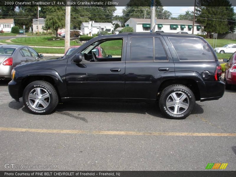 Black Granite Metallic / Ebony 2009 Chevrolet TrailBlazer LT 4x4