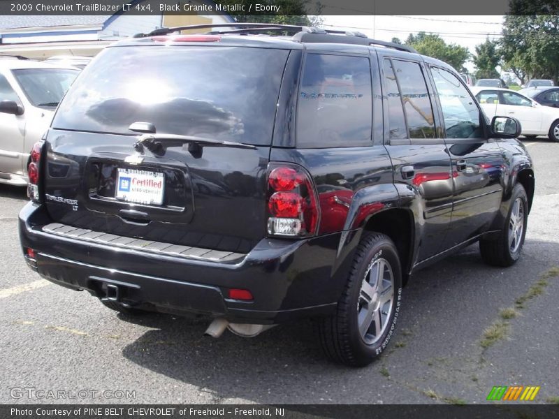 Black Granite Metallic / Ebony 2009 Chevrolet TrailBlazer LT 4x4