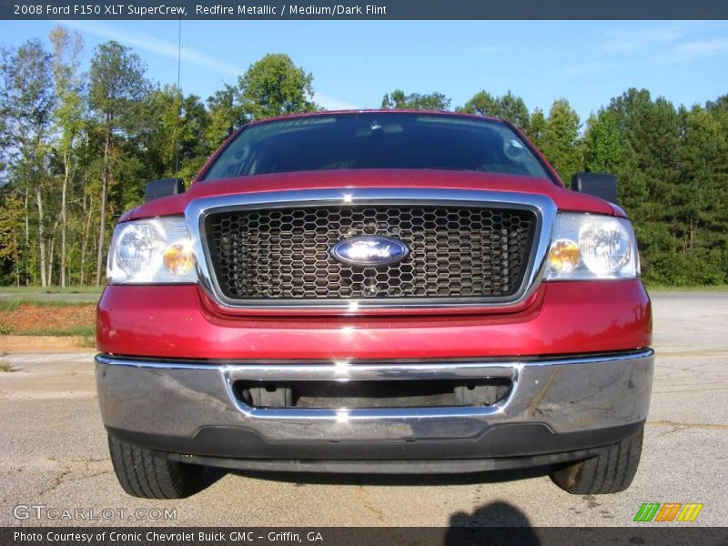 Redfire Metallic / Medium/Dark Flint 2008 Ford F150 XLT SuperCrew