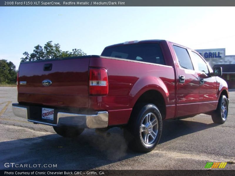 Redfire Metallic / Medium/Dark Flint 2008 Ford F150 XLT SuperCrew