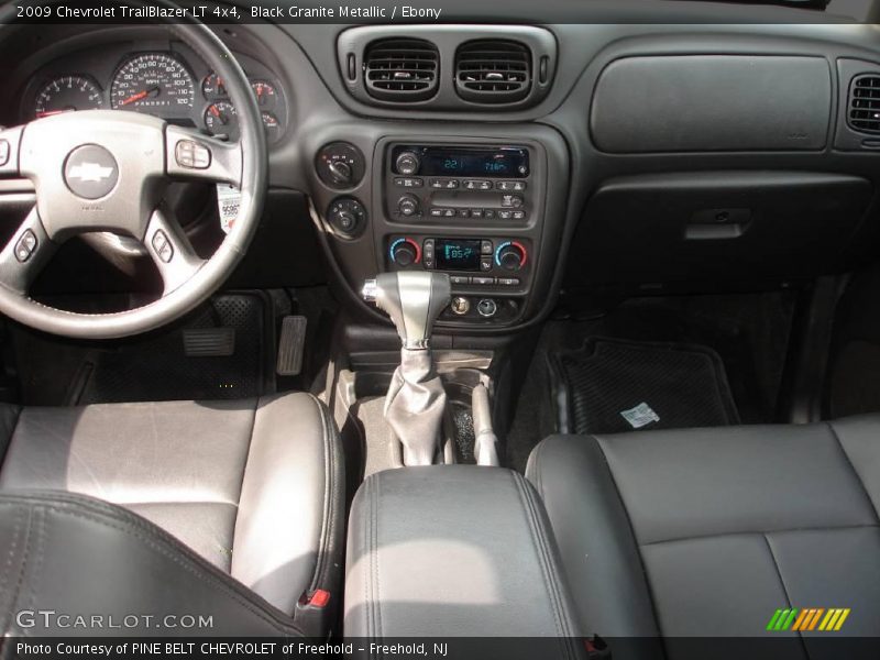 Black Granite Metallic / Ebony 2009 Chevrolet TrailBlazer LT 4x4