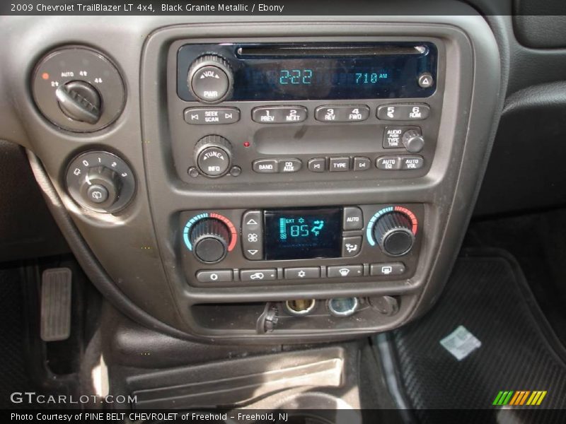 Black Granite Metallic / Ebony 2009 Chevrolet TrailBlazer LT 4x4