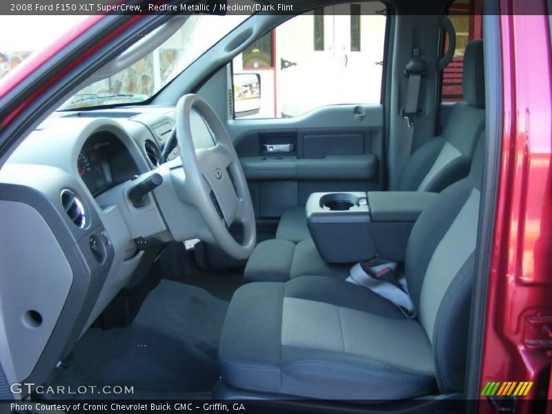 Redfire Metallic / Medium/Dark Flint 2008 Ford F150 XLT SuperCrew