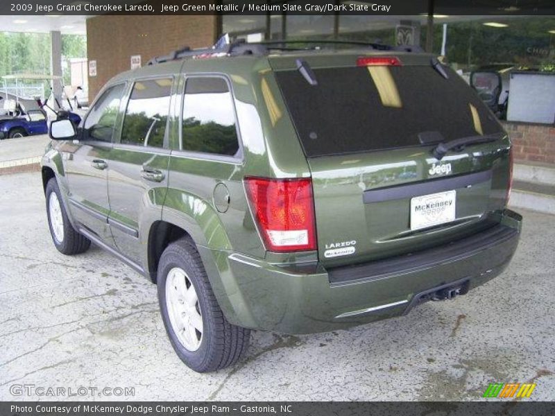Jeep Green Metallic / Medium Slate Gray/Dark Slate Gray 2009 Jeep Grand Cherokee Laredo
