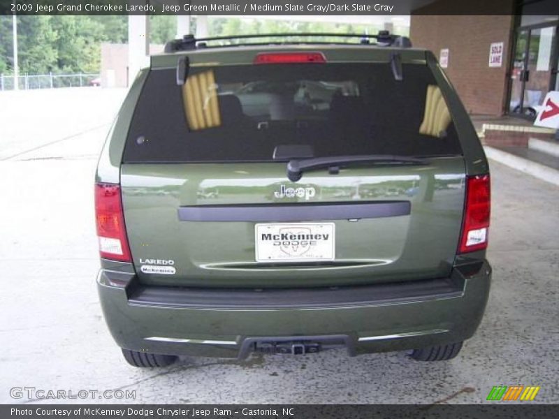 Jeep Green Metallic / Medium Slate Gray/Dark Slate Gray 2009 Jeep Grand Cherokee Laredo