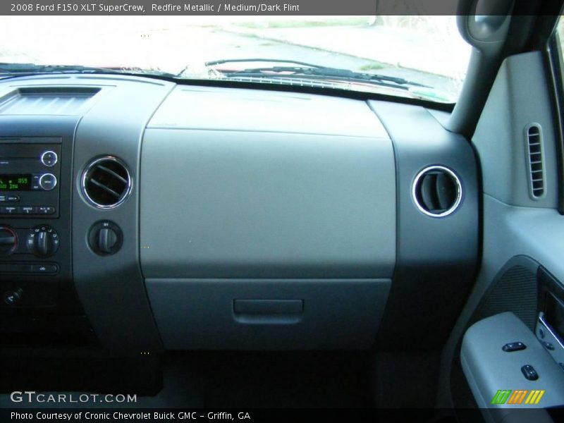 Redfire Metallic / Medium/Dark Flint 2008 Ford F150 XLT SuperCrew