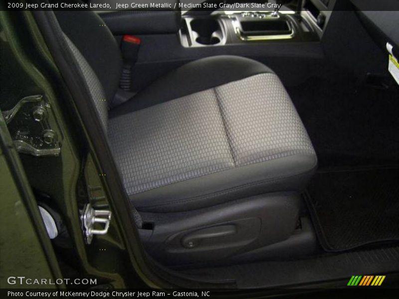 Jeep Green Metallic / Medium Slate Gray/Dark Slate Gray 2009 Jeep Grand Cherokee Laredo