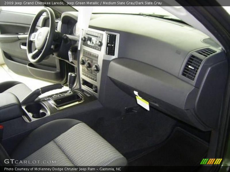 Jeep Green Metallic / Medium Slate Gray/Dark Slate Gray 2009 Jeep Grand Cherokee Laredo