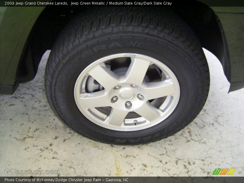 Jeep Green Metallic / Medium Slate Gray/Dark Slate Gray 2009 Jeep Grand Cherokee Laredo