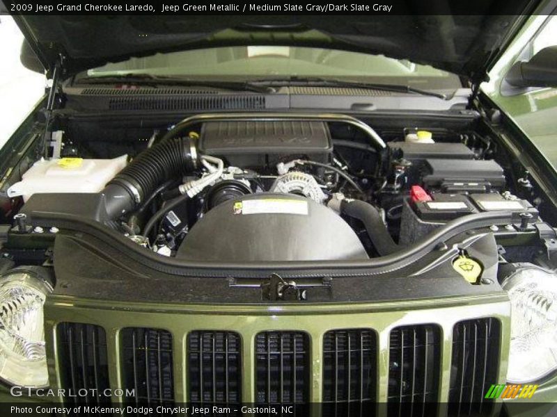Jeep Green Metallic / Medium Slate Gray/Dark Slate Gray 2009 Jeep Grand Cherokee Laredo