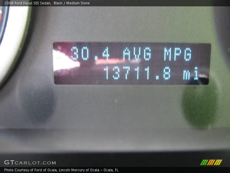 Black / Medium Stone 2008 Ford Focus SES Sedan