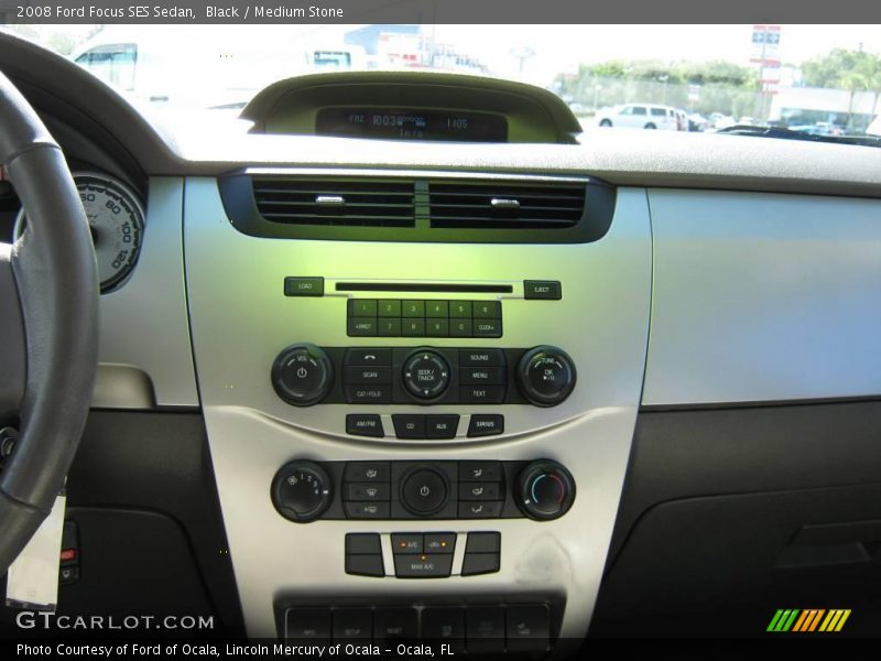 Black / Medium Stone 2008 Ford Focus SES Sedan