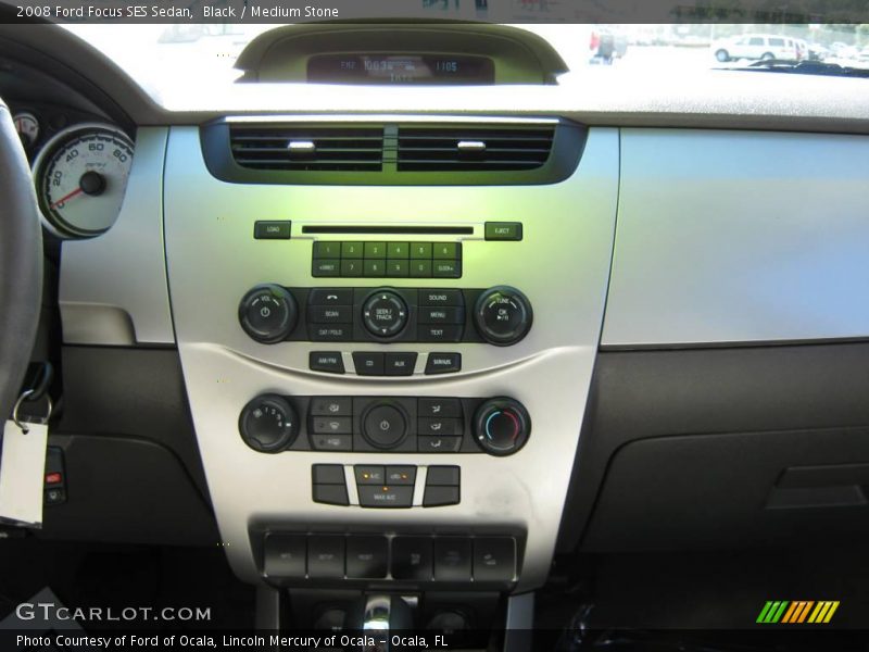 Black / Medium Stone 2008 Ford Focus SES Sedan