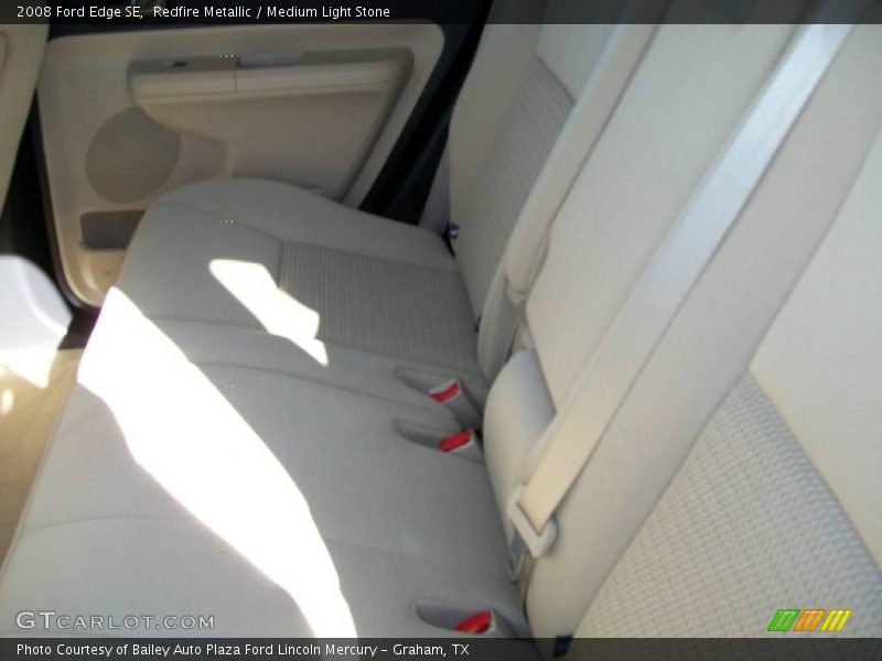 Redfire Metallic / Medium Light Stone 2008 Ford Edge SE