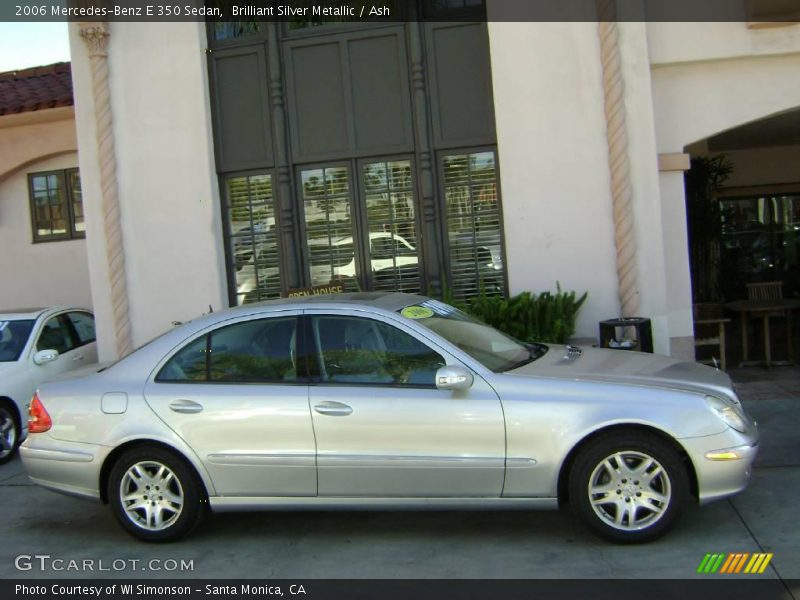 Brilliant Silver Metallic / Ash 2006 Mercedes-Benz E 350 Sedan