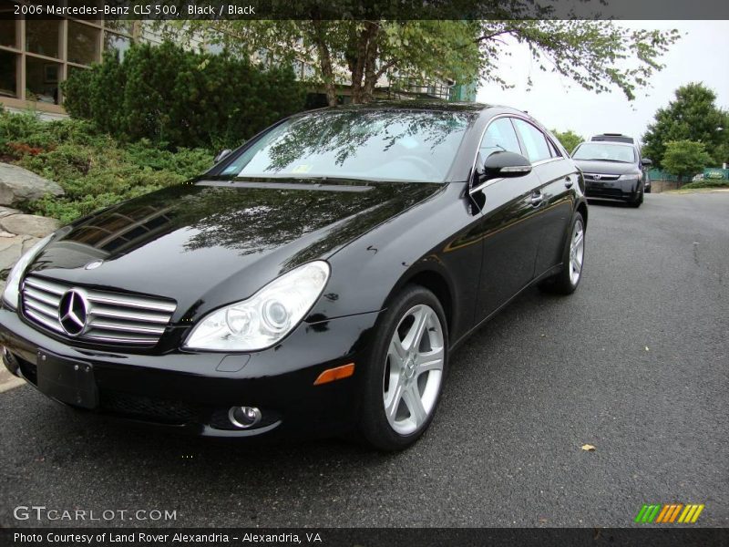 Black / Black 2006 Mercedes-Benz CLS 500