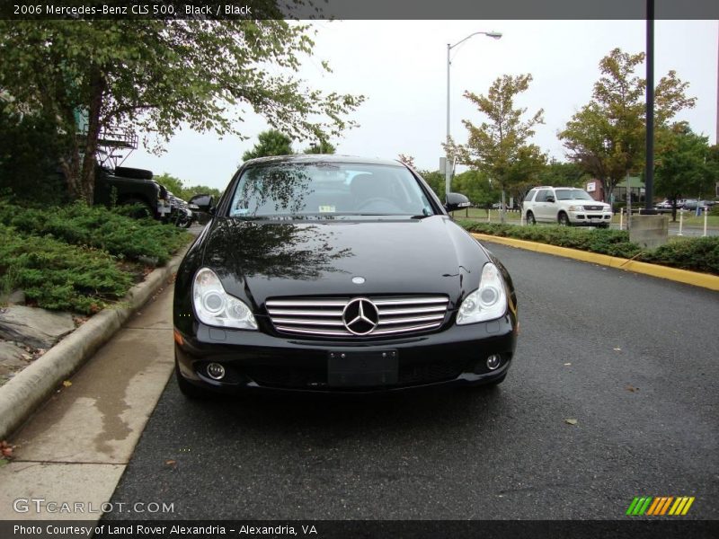 Black / Black 2006 Mercedes-Benz CLS 500
