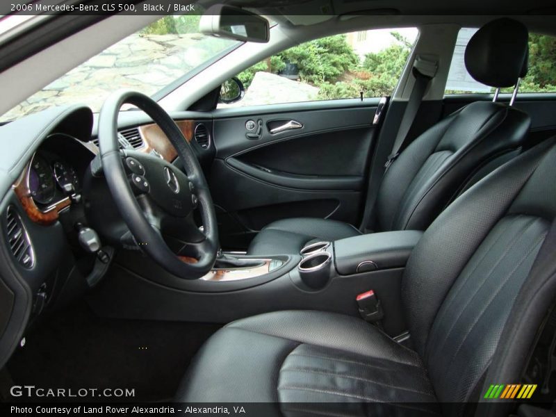 Black / Black 2006 Mercedes-Benz CLS 500