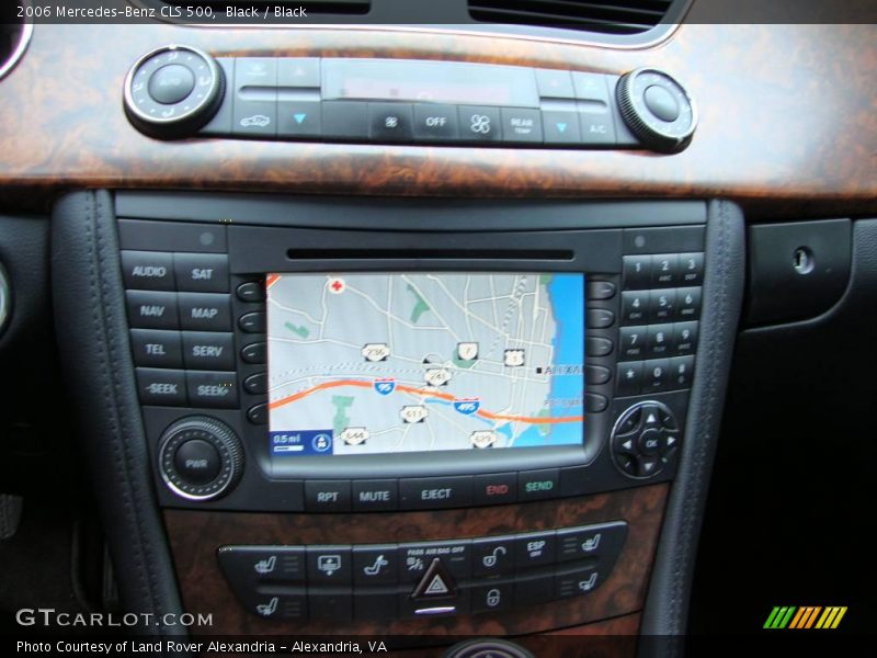 Black / Black 2006 Mercedes-Benz CLS 500