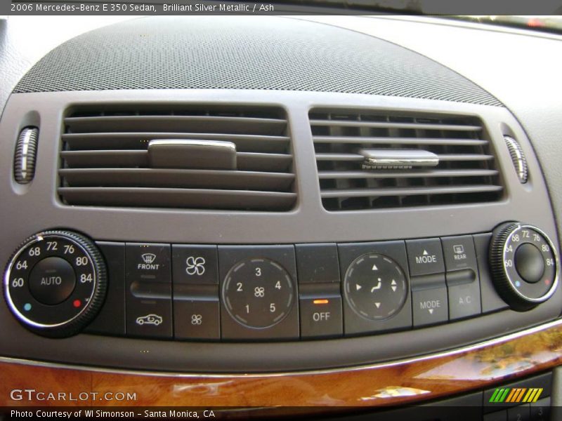 Brilliant Silver Metallic / Ash 2006 Mercedes-Benz E 350 Sedan