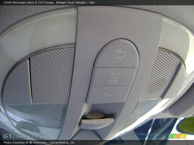 Brilliant Silver Metallic / Ash 2006 Mercedes-Benz E 350 Sedan