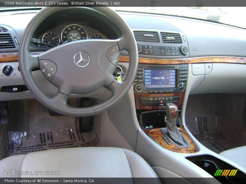 Brilliant Silver Metallic / Ash 2006 Mercedes-Benz E 350 Sedan
