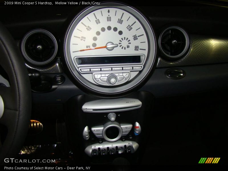 Mellow Yellow / Black/Grey 2009 Mini Cooper S Hardtop