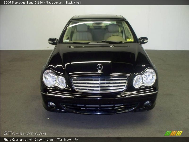 Black / Ash 2006 Mercedes-Benz C 280 4Matic Luxury