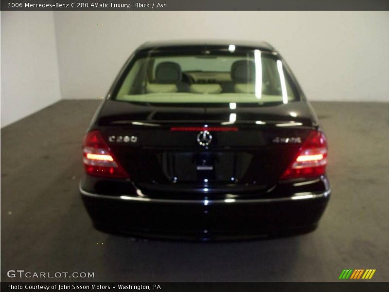 Black / Ash 2006 Mercedes-Benz C 280 4Matic Luxury