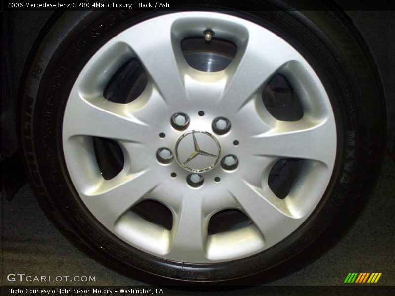 Black / Ash 2006 Mercedes-Benz C 280 4Matic Luxury