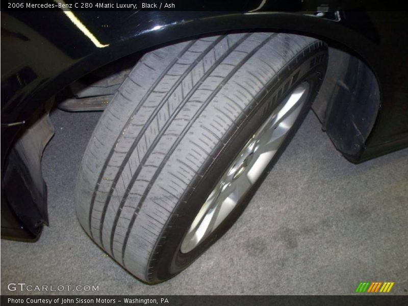 Black / Ash 2006 Mercedes-Benz C 280 4Matic Luxury