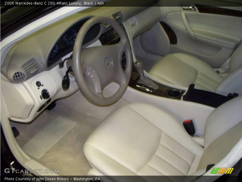 Black / Ash 2006 Mercedes-Benz C 280 4Matic Luxury
