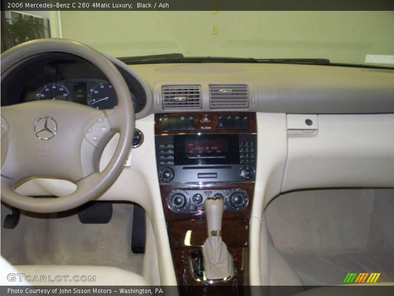 Black / Ash 2006 Mercedes-Benz C 280 4Matic Luxury