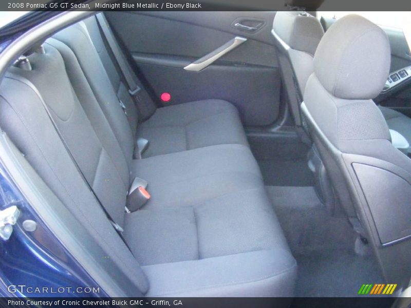 Midnight Blue Metallic / Ebony Black 2008 Pontiac G6 GT Sedan