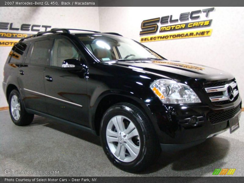 Black / Macadamia 2007 Mercedes-Benz GL 450