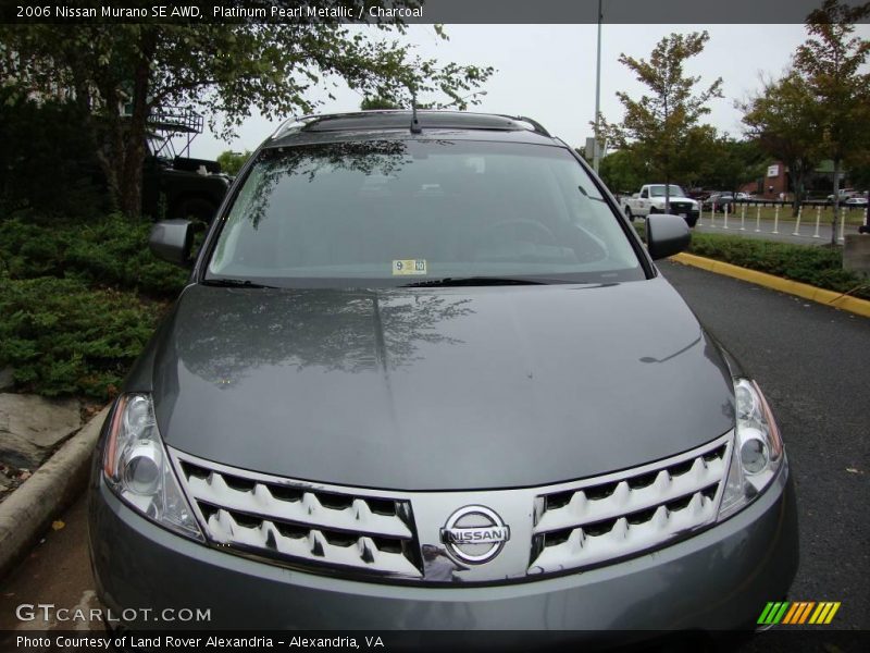 Platinum Pearl Metallic / Charcoal 2006 Nissan Murano SE AWD