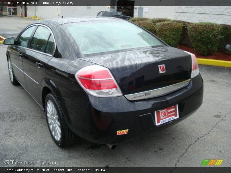 Black Onyx / Gray 2007 Saturn Aura XE