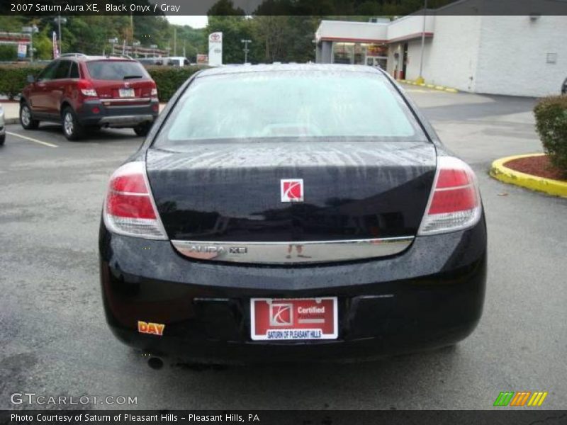 Black Onyx / Gray 2007 Saturn Aura XE