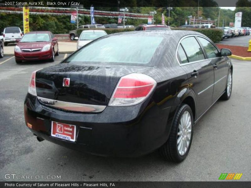 Black Onyx / Gray 2007 Saturn Aura XE