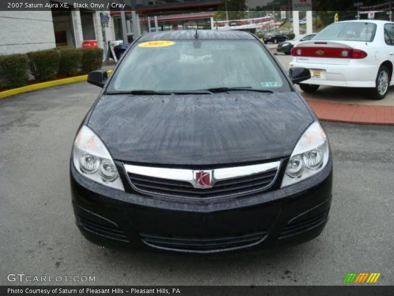 Black Onyx / Gray 2007 Saturn Aura XE