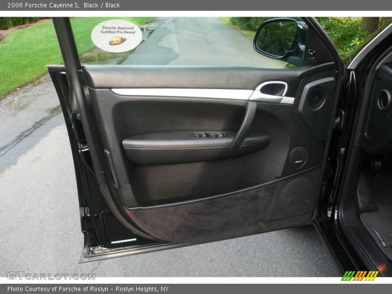 Black / Black 2006 Porsche Cayenne S