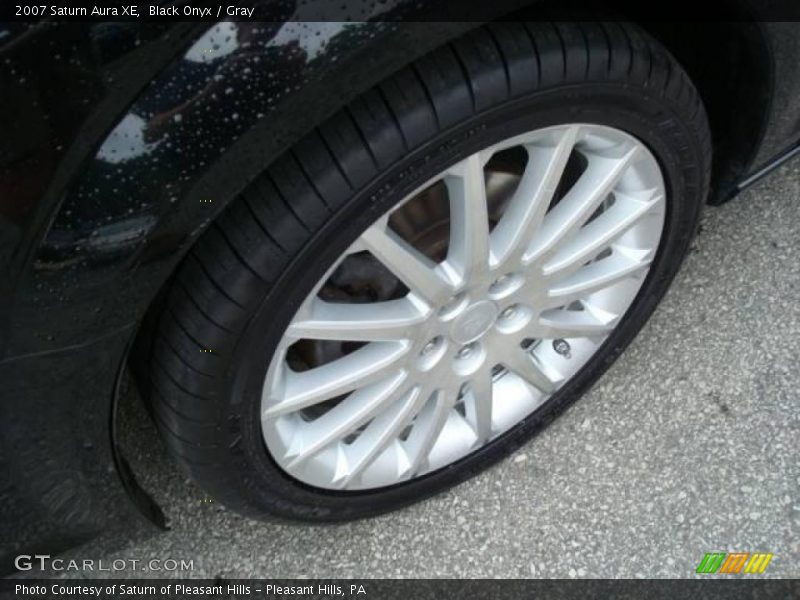 Black Onyx / Gray 2007 Saturn Aura XE