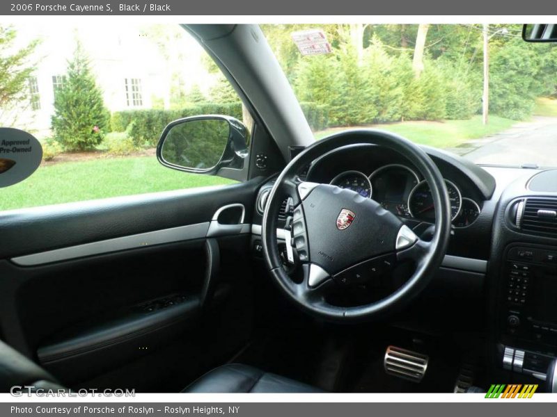 Black / Black 2006 Porsche Cayenne S