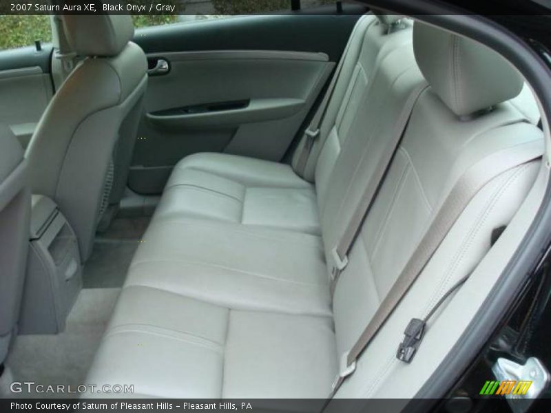 Black Onyx / Gray 2007 Saturn Aura XE