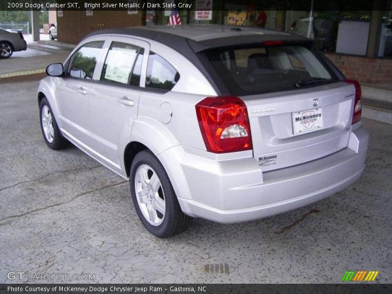 Bright Silver Metallic / Dark Slate Gray 2009 Dodge Caliber SXT